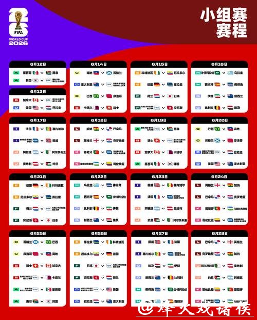 2026世界杯直播：热门赛事详细介绍